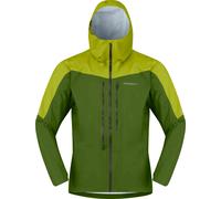 Norrona - Waterproof hiking jackets - Falketind Dri1 Jacket M Pesto Golden Lime for Men in Nylon - Size M - Green Green M