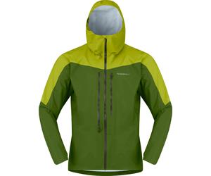 Norrona - Waterproof hiking jackets - Falketind Dri1 Jacket M Pesto Golden Lime for Men in Nylon - Size M - Green Green M