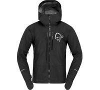 Norrona - Waterproof jacket for MTB in GORE-TEX® Pro - Fjora Gore-Tex Pro Jacket M Caviar Black for Men - Size L Black L