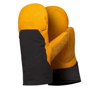 Norrona - Waterproof mittens in GORE-TEX - Lofoten Gore-Tex Thermo200 Short Mittens Kangaroo for Men in Softshell - Size M - Yellow Yellow M