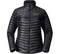 Norrona - Women's Insulated jacket in duck down - Trollveggen Down800 Super Light Jacket W Caviar Black for Women - Size S Black S