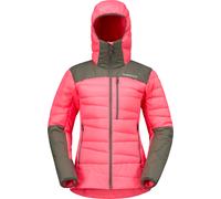Norrona - Women's Insulated jacket in goose down - Falketind Down750 Zip Hood W Calypso Coral for Women - Size S - Pink Pink S