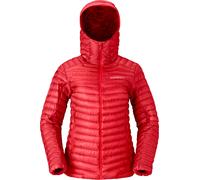 Norrona - Women's duck down insulated jacket - Trollveggen Down800 Super Light Hood W Baked Apple for Women - Size M - Red Red M
