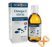 NORSAN OMEGA-3 TOTAL Natural Flavor Nervous System Health with Vitamins 200 ml