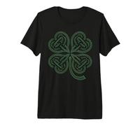 Norse Celtic Knot Shamrock St Patrick's Day Irish Knotwork Premium T-Shirt