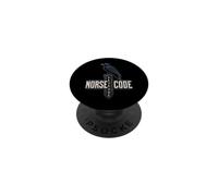 Norse Code Viking Raven Runes Funny PopSockets Adhesive PopGrip