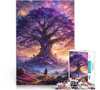 Norse Cosmic Tree of Lifeteenagers 1000 Piece Jigsaw Puzzle Game Toys for is ideal as a gift for the whole family 38x26cm