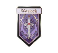 Norse Foundry Class Pin | Game Master Hard Enamel Pin | Gold-Tone Metal Collector’s Lapel Badge with Rubber Clasp | 1.5 Inch Premium DND, RPG, and Tabletop Gaming Accessory for Storytellers, 1.5