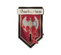 Norse Foundry Class Pin | Game Master Hard Enamel Pin | Gold-Tone Metal Collector’s Lapel Badge with Rubber Clasp | 1.5 Inch Premium DND, RPG, and Tabletop Gaming Accessory for Storytellers, 1.5