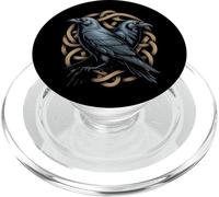 Norse Knotwork - Odins Raven Viking Midgard Thor Walhalla PopSockets PopGrip for MagSafe