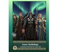 Norse Mythology: 50 Educational Coloring Pages for Curious Minds (Color & Learn)