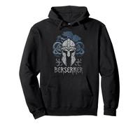 Norse Mythology Berserker Helmet Warrior Pullover Hoodie