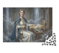 Norse Mythology Frigg 1000 Piece Jigsaw Puzzle,Impossible Challenge,Adults & Kids 14+,Home Wall Decor,Educational Toy,Premium Cardboard,Gift Idea,Stress Relief 52x38cm/1000pcs