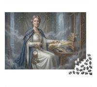 Norse Mythology Frigg 1000 Piece Jigsaw Puzzle,Premium Cardboard,Stress Relief,Whimsical Challenge,Educational Toy,Home Wall Decor,Gift Idea,Adults & Kids 14+ 70x50cm/1000pcs