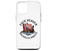 Norse Mythology - Fuck Heaven Valhalla Awaits - Viking Ship Case for iPhone 12/12 Pro