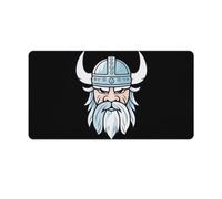 Norse Mythology God Valhalla Viking Large Mouse Pad Desk Mat Protector Desk Pad Computer Mousepad for Work Home 40X75cm