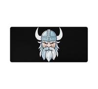 Norse Mythology God Valhalla Viking Large Mouse Pad Desk Mat Protector Desk Pad Computer Mousepad for Work Home 40x90cm