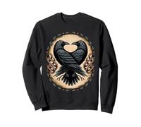 Norse Mythology Ravens - Huginn & Muninn Celtic Knotwork Sweatshirt