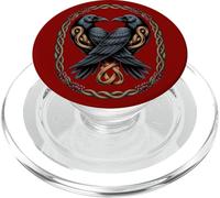 Norse Mythology Ravens - Huginn & Muninn Mystical Raven PopSockets PopGrip for MagSafe