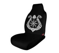 Norse Mythology Viking Ancient Celtic Knot Symbol Car Seat Covers, Seats Protection for Women and Girls, Suitable for Most Vehicles, Cars, Trucks, SUVs, Vans., 1PCS, style