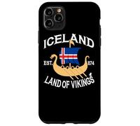 Norse Mythology Viking Ship Island Land of the Vikings Case for iPhone 11 Pro Max
