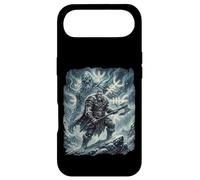 Norse Mythology Viking Warrior Frost Giant Battle Art Case for iPhone Air