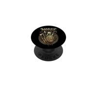 Norse Mythology Viking Warrior Weapons Vintage Runes PopSockets Adhesive PopGrip