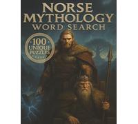 Norse Mythology Word Search: 100 Challenging Norse Mythology Word Search Puzzles | Large Print Book for Teens and Adults
