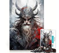 Norse Nordic Mythology 1000 Pieces Jigsaws Adults Puzzles Gifts Think Game Leisure Fun Quality Edge Lovely Present (50x75cm)