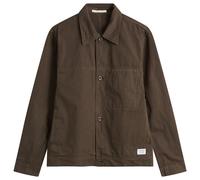 Norse Projects Men's Arresskov Compact Cotton Shirt Jacket Delicioso Brown XL