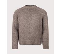 Norse Projects Mens Birger Wool Raglan Jumper - Colour: 9023 Walnut - Size: XL