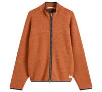 Norse Projects Men's Bjorn Sherpa Wool Fleece Jacket Golden Orange
