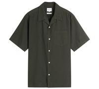 Short-Sleeve Cotton Tencel Shirt - male - Norse Projects - Short Sleeve Shirts - Green - S - Shirts S