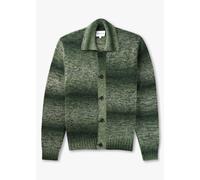 NORSE PROJECTS Mens Erik Space Dye Alpaca Mohair Cotton Jacket In Army Green Mens Clothing Size: XL, Colour: Green Fabric