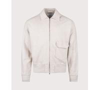 Norse Projects Mens Fynshav Cotton Linen Loopback Overshirt - Colour: 0203 Natural - Size: Medium