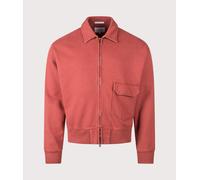 Norse Projects Mens Fynshav Cotton Linen Loopback Overshirt - Colour: 5510 Cowhide - Size: XL