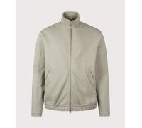 Norse Projects Mens Hornidal Relaxed Organic Loopback Track Jacket - Colour: 5058 Vetiver - Size: Large