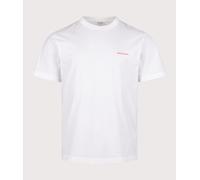 Norse Projects Men's Johannes Logo Print T-Shirt White