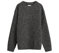 Norse Projects Men's Jonas Donegal Diamond Sweater Charcoal Grey