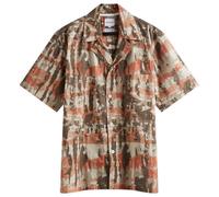 Norse Projects Men's Mads Print Vacation Shirt Red Ochre