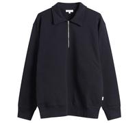 Norse Projects Men's Norse Standard Half Zip Sweatshirt Dark Navy