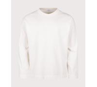Norse Projects Mens Relaxed Fit Isefjord Compact Long Sleeve T-Shirt - Colour: 0957 Ecru - Size: Medium
