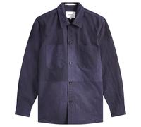 Norse Projects Men's Ulrik Wave Dye Overshirt Dark Navy
