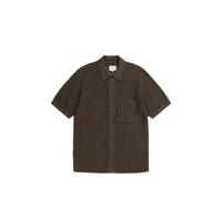 Norse Projects pocket knitted shirt - Brown M-L