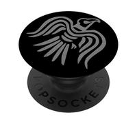 NORSE RAVEN BANNER VIKING FLAG SCANDINAVIAN PopSockets Adhesive PopGrip