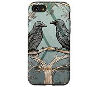 Norse Raven Mystic - Goth Crow Viking Case for iPhone SE (2020) / 7/8