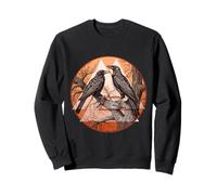 Norse Raven Mystic - Goth Crow Viking Sweatshirt