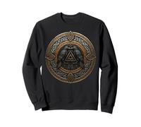Norse Ravens Huginn Muninn s Viking Wisdom s Ancient Celtic Sweatshirt
