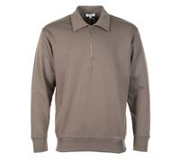 Norse Standard Half Zip Sweatshirt Walnut, XXL