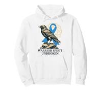 Norse Viking Fight Prostate Cancer - Warrior Spirit Unbroken Pullover Hoodie